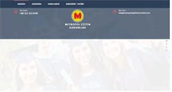 Desktop Screenshot of metropoldershaneleri.com